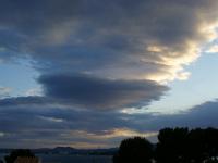 Abendstimmung mit Wolken